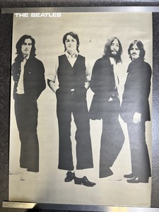 『The Beatles ビートルズ 宣伝用ポスター 東芝EMI 1969 The Beatles graffiti poster』