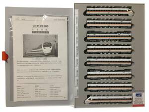 台湾 鉄道模型 Touch Rail 鉄支路模型 TEMU1000 タロコ TAROKO EXPRESS 太魯閣 VM3005 8両 ヘッドライト 高輝度化 OK オマケ付