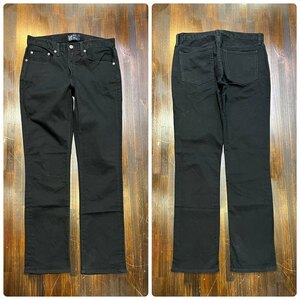 メンズ パンツ GAP ギャップ デニム ジーンズ 細身 スリム ブラック 黒 小さい サイズ FE744 / W29 全国一律送料520円