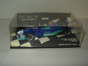 PMA Sauber PETRONAS #8 Showcar 2002 / ミニチャンプス ザウバー ペトロナス 2002 ショーカー ( 1:43 ) フェリッペ マッサ