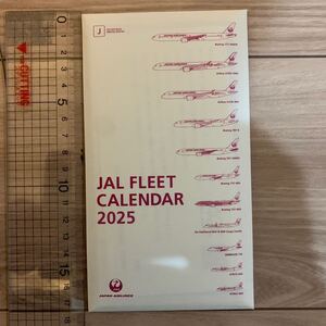 JAL 卓上カレンダー FLEET CALENDAR 日本航空