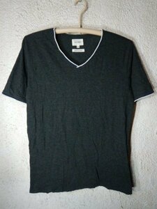 to2779　BEAMS　ビームス　日本製　半袖　Vネック　tシャツ　ナチュラル　デザイン　人気　送料格安