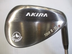 アキラ アキラ ツアーウェッジII ブラック 50-10/DG/WEDGE/50[110505]