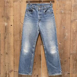 【W28 L30】レディース 80s USA製 Levi’s 701 デニム パンツ ジーンズ リーバイス ビンテージ アメリカ古着 90s 70s 501