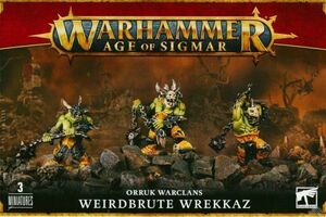 【オールク・ウォークラン】ウィアードブルート・レッカ WEIRDBRUTE WREKKAZ[89-82][WARHAMMER A.O.S]ウォーハンマー