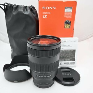 美品 SONY(ソニー) 標準ズームレンズ フルサイズ FE 24-105mm F4 G OSS Gレンズ デジタル一眼カメラα[Eマウント]用