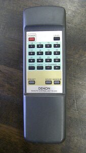 ■DENON　リモコン RC-842　中古品　動作確認済み　ae