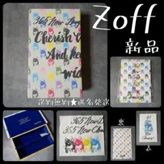 【2018年】Zoffオリジナル 小物入れ(ブック型)&カレンダー★新品