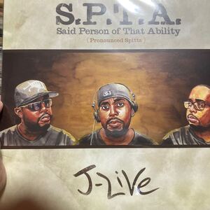 2LP J-Live S.P.T.A. 2011 レコード