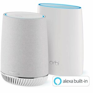 NETGEAR メッシュWiFi無線LANルーター2台セット(スピーカー搭載)11ac 速度AC3000 トライバンド Orbi Voice