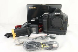 ■TG0823 Canon EOS-1Ds MarkIII ブラック デジタル一眼レフカメラ ボディ 35mmフルサイズCMOS センサー 元箱付き★F