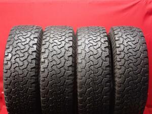 中古タイヤ 265/75R16 123/120S 4本セット BFグッドリッチ オールテレーン T/A KO BFGoodrich ALL-TERRAIN T/A KO 5.5分山 シボレー トレ・