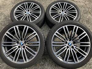 BMW 5シリーズ G30 Mスポーツ 純正 19インチ 8J +30 9J +44 5H112 ランフラット 245/40R19 275/35R19 タイヤ ホイール 4本 