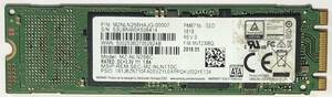 SAMSUNG社製 MZNLN256HAJQ 256GB M.2 2280 SATAIII ジャンク品(1672) 送料無料