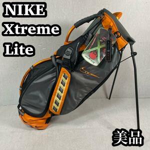 【美品】　NIKE ナイキ　Xtrme Lite スタンド式　キャディバッグ