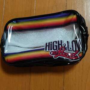 HiGH＆LOWクリアポーチ（新品）
