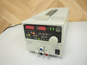 ☆【1H1003-33】 TEXIO 直流安定化電源 REGULATED DC POWER SUPPLY PW18-3AD 100V ジャンク