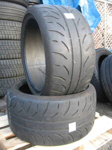 中古タイヤ　285/30R18　’18製　ダンロップ DIREZZA ZⅢ　２本組　センター５分山