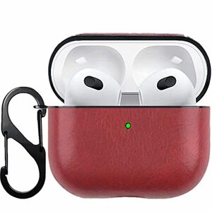 【中古】 AirPods 3 ケース Airpods 3レザーケース エアーポッズ ケース 全面保護 イヤホン ポーチ