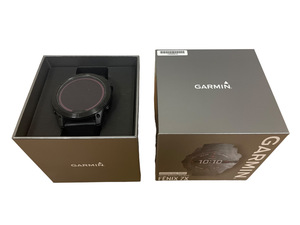 ガーミン(GARMIN) fenix 7X Sapphire Dual Power Ti Black DLC/Black ソーラー充電 パワーサファイアガラス搭載 マルチスポーツGPSウォッチ