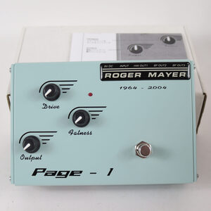 【中古】 ROGER MAYER ロジャーメイヤー Page-1 ファズ ギターエフェクター