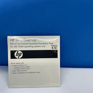 ◎(D1109-4)新品 HP SmartStart CD For x86 32bit オペレーティングシステム Version 8.10