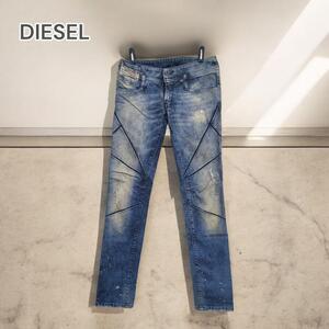 DIESEL ディーゼル Maticダメージデニムパンツ 