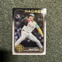 松井裕樹　topps  update 2024