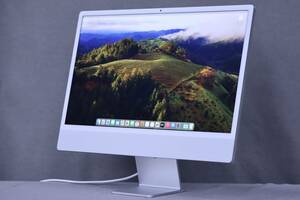 【即配】美品 M1搭載 16GBメモリ 2021年モデル 24.0インチ Retina 4.5K Apple iMac 2021 M1 8コア RAM16GB SSD256GB OS 14 Sonoma