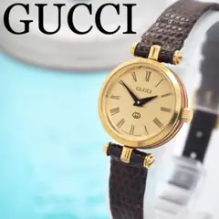 499 GUCCI レディース腕時計 シェリーライン　ゴールド ヴィンテージ