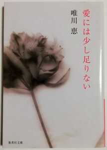 愛には少し足りない (集英社文庫)／唯川恵 (著)