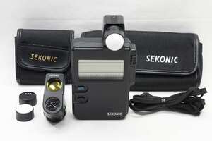 【適格請求書発行】美品 SEKONIC 露出計 DIGI LITE デジライト L-318B ビューファインダー付 L‐328VF【アルプスカメラ】250116r