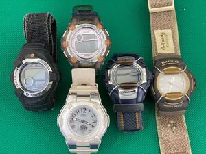 CASIO カシオ Baby-G 5点まとめジャンク品管理番10-A388