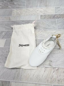 ◇ ◎ ●美品● Repetto レペット チャーム キーリング ホワイト レディース P