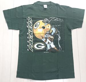 NFL アメフト PACKERS パッカーズ 【 M 緑 グリーン 】 1995 ヴィンテージ　Tシャツ　 Made in USA　グリーンベイ アメリカンフットボール