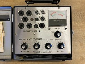 Sencore Mighty mite tc 142 チューブチェッカー