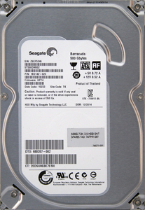 Seagate ST250DM000-1BD141-500 DP/N 0YVMKX 3.5インチ SATA600 250GB 880回 8774時間 ジャンク