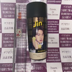 ◆獲後未使用◆新古品◆【BTS】 コールドブリュー アメリカーノ　コーヒー　JIIN ジン キム・ソクジン 金碩珍 防弾少年団