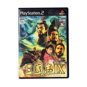 【中古】 PS2 三國志 IX 9 ケース・説明書付 プレステ2 ソフト