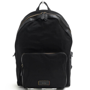 Paul Smith ポールスミス リュック PSN465 CITY TRAVEL NYLON BACK PACK シティトラベル バックパック 一部牛革 マルチストライプ ユニセ