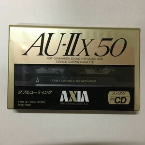 AXIA カセットテープ ハイポジション AU-Ⅱx50