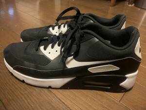 即決!!黒白28.5cm NIKEナイキ AIR MAX90ウルトラ2.0エアマックスus10 1/2 AIRMAXエッセンシャルULTRA ESSENTIAL 29マックス90 875695-008