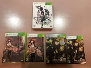 Xbox360★シュタインズゲート ダブルパック★used☆Steinsgate Double pack☆import Japan