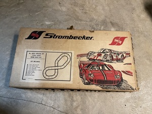 現状品●strombecker 1/24 ロードレーシングセット サーキットコース No.6855 レーシングカーなし レトロ コレクション 当時もの 希少●