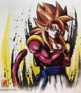 即決 新品 ドラゴンボール 色紙ART10 ゴジータ　ミニ色紙　鳥山明