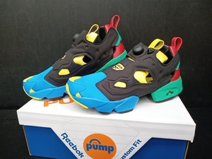 【タグ付き】Reebok Reebok CLASSIC インスタポンプフューリー [Instapump Fury OG LGF88 ブルー (34)FZ2065 スニーカー メンズ 27.5