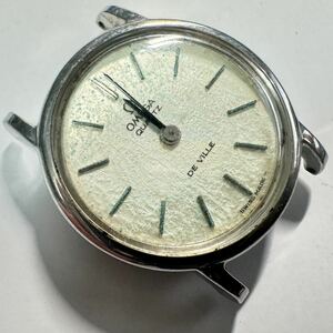 オメガ OMEGA デビル　DE VILLE 591.0012 Cal.1350 レディース ラグ幅14mm 不動　ジャンク品　junk quartz クオーツ 185-1