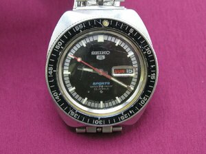 ★ハローカメラ★ 3770 SEIKO セイコー 5 SPORTS 6106-8120 デイデイト メンズ 腕時計 ジャンク Automatic 25JEWELS 1円スタート