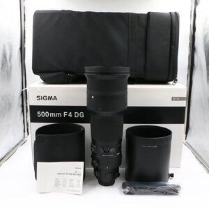 【美品】SIGMA シグマ 500mm F4 DG OS HSM ニコン用