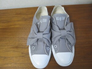 CONVERSE(コンバース) / リボン♪ローカットスニーカー/24cm/GRY/5SC919/